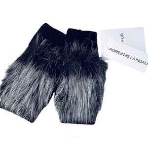 NEW Faux Fur Fingerless Gloves